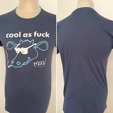 cool as f ck t shirt mens small