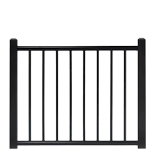 I did that totally on my own, over a. 4 Ft X 3 Ft Adjustable Black Aluminum Deck Gate 248874 The Home Depot