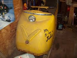 Image result for Yellow 1965 Bombardier