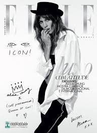 Black And White Elle Magazine Cover Alexa Chung S 2 Stunning Elle Brazil Covers Alexa Chung Fashion Cover Alexa