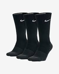 nike everyday max cushioned training crew socks 3 pairs