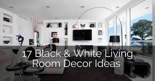 Beautiful black living room by koket, with the colette sofa, the chloe sconces and also the tresor stools as focal points! 17 Black White Living Room Decor Ideas Sebring Design Build