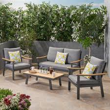 When it rains, it pours… all over your new outdoor furniture. Mid Century Modern Patio Conversation Sets You Ll Love In 2021 Wayfair