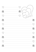 Creative tool herz kreative bastel tipps bei der. Briefpapier Liebesbrief Herzen Kostenlos Ausdrucken