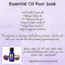 Of a carrier oil, such as almond or olive. This Blog Post May Contain Affiliate Links Warmer Days Are Just Around The Corner Hopefully An Peppermint Essential Oil Foot Soak Essential Oil Recipes