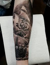 Just a ship and its sails. 100 Boat Tattoo Designs Cuded