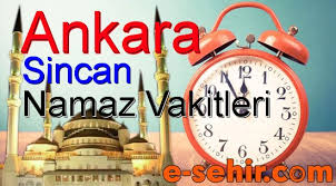 Cnn türk'ün namaz vakitleri sayfasından sabah ezanı saat kaçta okunuyor, öğle vakti ezanı okundu mu, ikinci namazı kaçta kılınır, akşam ezanına kaç saat kaldı, yatsı ezanı ne zaman okunuyor gibi ezan saatleri ile ilgili soruların yanıtlarını bulabilirsiniz. Sincan Namaz Saatleri Aylik Ankara Sincan Namaz Vakitleri