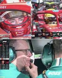 Both Ferraris are out in Q2 in Imola 😬