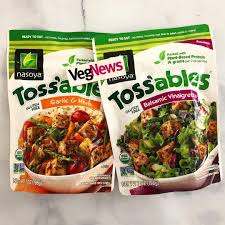 Nasoya S New Toassable Tofu Cubes Are Marinated And Ready To Eat We Re Throwing These Babies On Top Of Caesar Salads Toss Caesar Salad Real Food Recipes Eat