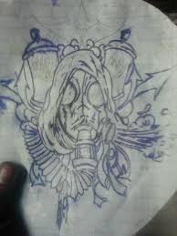 Chemical attacks were becoming common place. Gas Mask Tattoo Stencil By Dose7601 On Deviantart