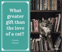 What Greater Gift Than The Love Of A Cat Charles Dickens Book Of Life Avid Reader Books