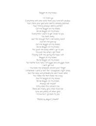 Beggin, beggin you put your loving hand out baby beggin, beggin you put your loving hand out darling. ë§  Sbabybrd Krystal On Twitter Beggin On My Knees Lyrics Flight Log Https T Co C7tqhviiix
