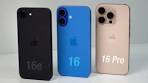 iPhone 16 vs 16e vs 16 Pro - Which one should you buy? - YouTube