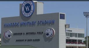Home of mobile's favorite football team. Hancock Whitney Stadium On Time And On Budget Wkrg News 5