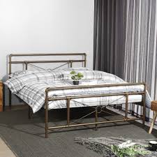 21 Cheap Bed Frames That Only Look Expensive Cheap Bed Frame Bed Frame And Headboard Full Size Metal Bed Frame
