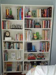 Maybe you would like to learn more about one of these? Remodelaholic Staging A Bookcase Beautifully Book Cover Diy Diy Book Bookcase