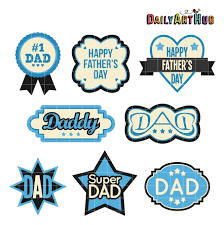 Best dad and happy father's day. Father S Day Labels Clip Art Set Daily Art Hub Free Clip Art Everyday Father S Day Printable Father S Day Stickers Happy Fathers Day Cake
