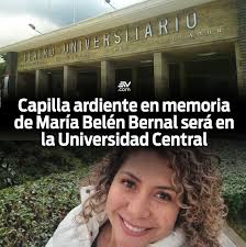 ⚫️ La capilla ardiente en memoria de #MaríaBelénBernal se instalará en el  Teatro Universitario de la Universidad Central del #Ecuador a las 11:00 del  jueves 22 de septiembre. Lee más 👉 https://bit.ly/3f44ztf