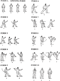 Tai Chi Stance Chart Cdc Falls Compendium Appendix D4