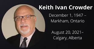 Keith Crowder, former AWMAC association manager, succumbs to cancer