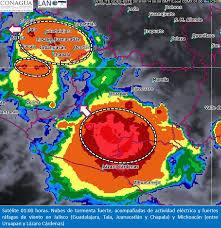 Reporte del clima en méxico. Conagua Clima On Twitter Imagen De Satelite De Las 01 00 H Muestra Tormenta Fuerte Actividadelectrica Y Fuertes Rafagas De Viento En Jalisco Y Michoacan Https T Co Qlhm9n1mh0