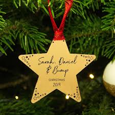 Check out these top ideas for how to make the holiday even more memorable. Personalised Mummy Daddy Bump Gold Star Christmas Decoration Ellie Ellie