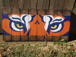 Reclaimed Wood Auburn Tigers Wall Art Auburn Wall Art Tiger Wall Art Wood Art