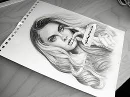 I M 21 Years Old I Love To Draw And Paint Portraits As You Probably Can Already Tell Other Than That I Love To Act A Drawings Cara Delevingne My Drawings