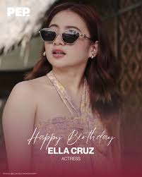 Happy Birthday, Ella Cruz! 🥳 Wishing you a day as bright and amazing as  you are! ✨ #PEPBirthdays