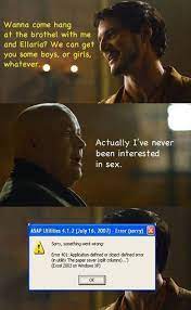 Game Of Thrones Funny Memes Game Of Thrones Oberyn Game Of Thrones Funny Game Of Thrones Tv