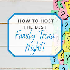 Whether you know the bible inside and out or are quizzing your kids before sunday school, these surprising trivia questions will keep the family entertained all night long. How To Host A Family Trivia Night Gathered Again