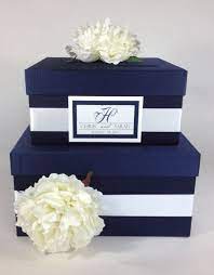 Wedding card box with lock option wedding card holder wedding gift card holder wedding keepsake box wooden box rustic wedding card box. Wedding Card Box 2 Tier Ivory Orange Card Box Wedding Card Box Wedding Cards