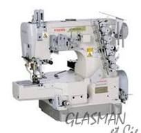 Machine pour insertion d'élastique sur drap housse en ...