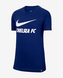 Available in a range of colours and styles for men, women, and everyone. Chelsea F C Older Kids Football T Shirt Nike Ae