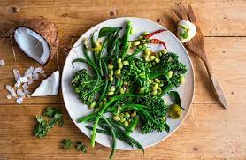 Broccolini And Edamame Salad With Coconut Recipe Recipe Edamame Salad Salad Recipes Coconut Recipes