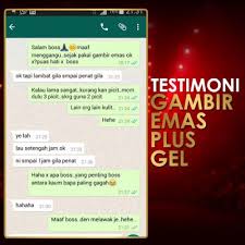 Bagaimana cara order gambir emas ini ? Gambir Emas Plus Gel Tahan Lama