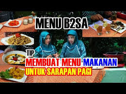 Dengan keluar duit rp23 ribu saja, kamu bisa menyantap ayam pedas saus keju ala restoran 'itu'. Tip Cara Membuat Menu Makanan Untuk Sarapan Pagi B2sa Youtube