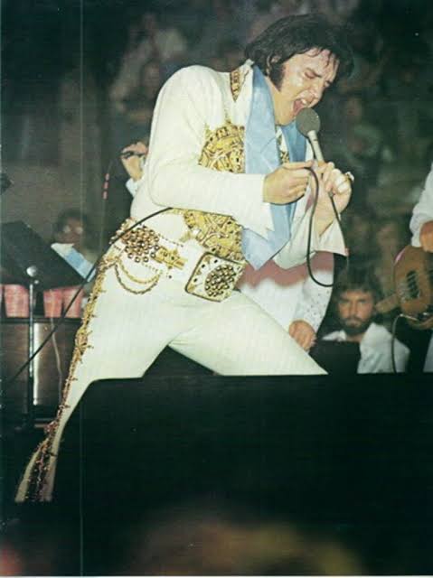 May 26, 1977: Elvis returning to his hotel in Binghamton, New York.
