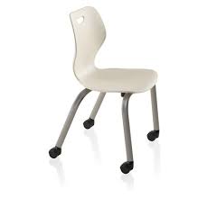 Ki Intellect Wave 4 Leg Chair W Casters Medium 15 Classroom Chairs Chair Furniture