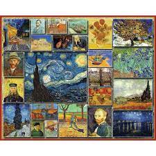 British made and featuring ingenious fine art themed whimsy pieces, wentworth's van gogh. White Mountain Puzzles Jigsaw Puzzle Vincent Van Gogh Joann Van Gogh Vincent Van Gogh Van Gogh Paintings