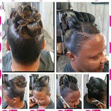 If yes, then go for this one. Pin Curl Updo Frenchtwistupdo Black Hair Updo Hairstyles Relaxed Hair Hair Updos