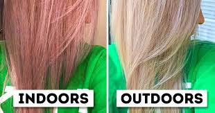 Mix together the bleach according to the package directions and apply to the ends of the hair. 20 Colorist Approved Tips And Tricks To Dye Your Hair At Home