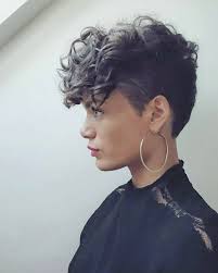 Tomboy Hairstyles For Curly Hair Hair Styles Curly Pixie Haircuts Short Hair Styles