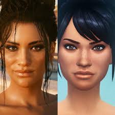 I recreated Cyberpunk characters in The Sims 4 : r/cyberpunkgame