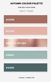 Best dress color combinations for women. Rose Gold Colour Combos Autumn Colour Combo With Rose Gold