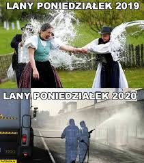 Lany poniedziałek to dzień, w którym w polskiej tradycji polewa się dla żartów wodą inne osoby. Facebook