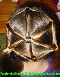 Hairdo How To Lesson 15 Spiderweb Halloween Hair Kids Hairstyles Little Girl Hairstyles