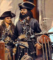 Blackbeard The Pirate Pirate Art Pirate Images Pirates