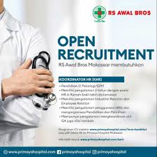 Cari lowongan kerja rs pertamina untuk karir dan pekerjaan anda. Lowongan Kerja Lowongan Kerja Makassar Agustus 2020 Rs Awal Bros