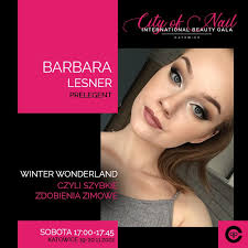 Na Kongresie City of Nail obejrzymy pokaz „Winter Wonderland, czyli szybkie  zdobienia zimowe.” w wykonaniu uzdolnionej instruktorki Akademii Pauliny  Pastuszak